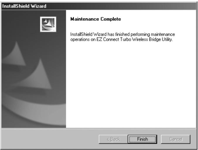 SMC 2482W - Section 11 | Uninstalling the SMC2482W Windows Utility - 2