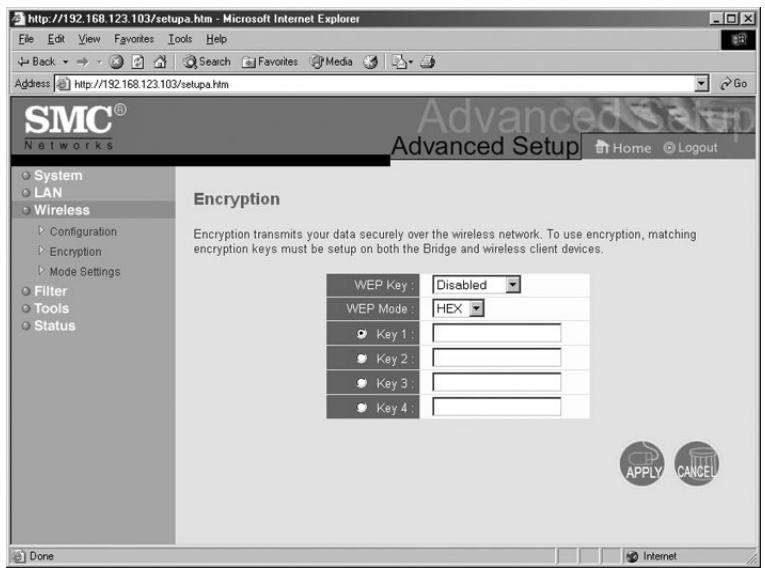 SMC 2482W - | Configure WEP using Web-based Utility - 1