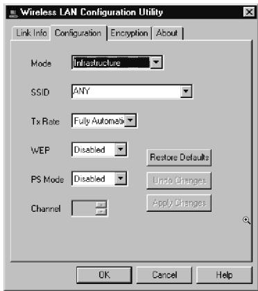 SMC 2602W GU - Configuration Screen - 1