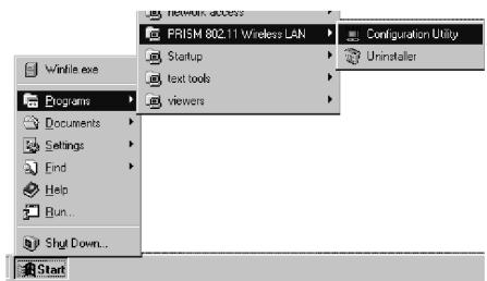 SMC 2602W GU - Using the Wireless LAN Utility - 1