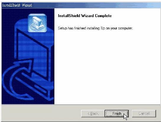 SMC 2642W - Follow on-screen instructions to install the Setup Utility. Click Finish to complete the installation. - 1