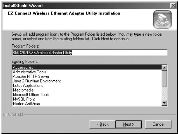 SMC 2670W - | Installing the Utility Software - 3