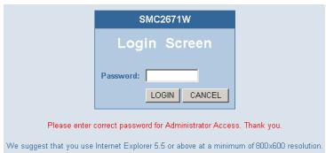 SMC 2671W - Internet explorer dans macintosh - 1