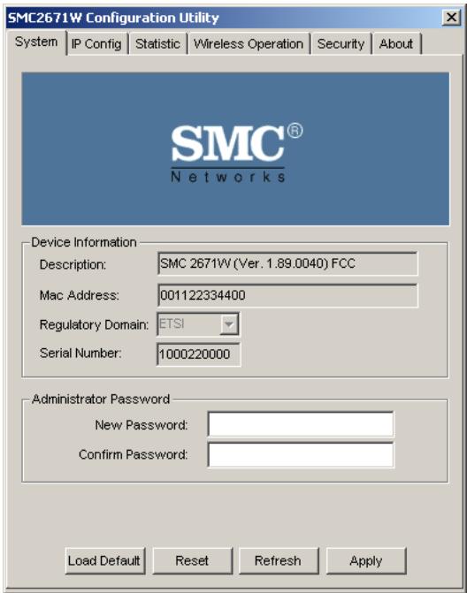 SMC 2671W - Système - 1