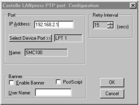 SMC 2804WBRP-G - Printer Server Setup in Windows 2000 - 4