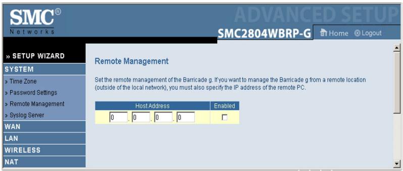 SMC 2804WBRP-G - Remote Management - 1