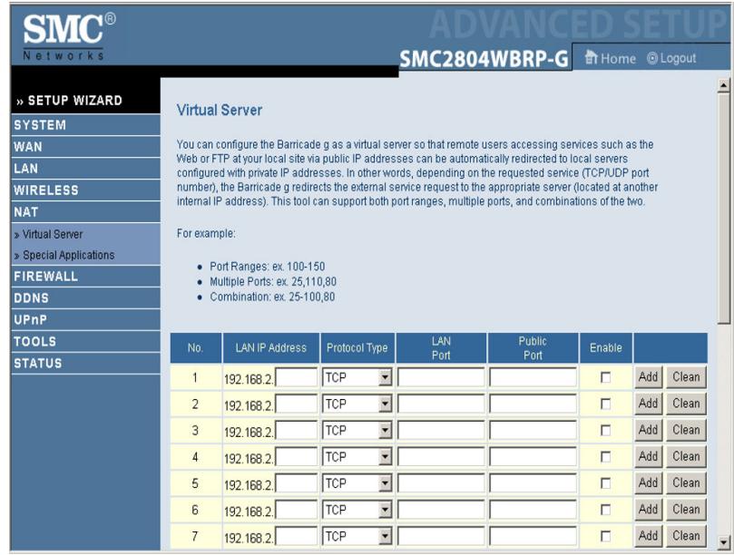 SMC 2804WBRP-G - Virtual Server - 1