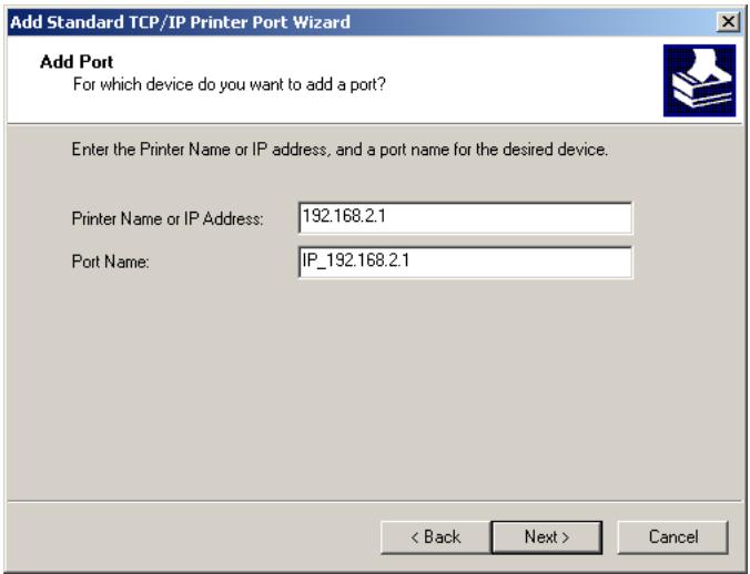 SMC 2804WBRP-G - Configuring the LPR port on Windows 2000/XP - 1