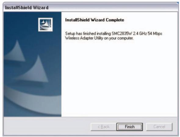 SMC 2835W - Utilisation de l'assistant EZ installation wizard - 1