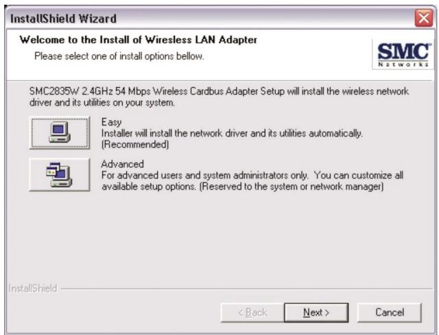SMC 2835W V2 - Utilizar o Installation Wizard EZ - 2