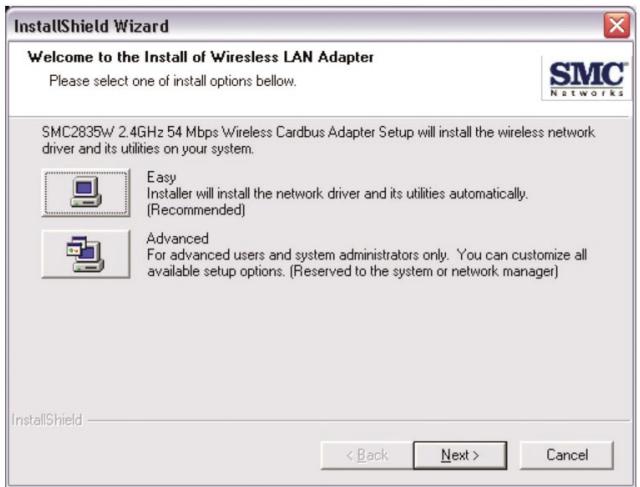 SMC 2835W V2 - Verwendung des EZ Installationsassistenten - 2