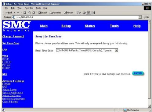 SMC 7004ABR - Note that the password login in case sensitive. - 6