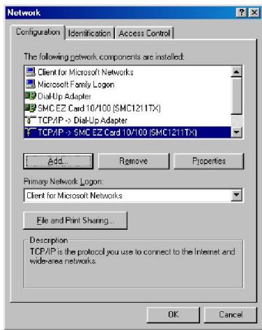 SMC 7004ABR - Step 1. Configure TCP/IP Settings - 3