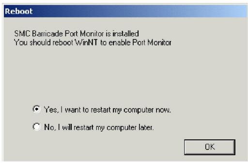 SMC 7004ABR - Step 1: Installing SMC Barricade Print Server Monitor - 5