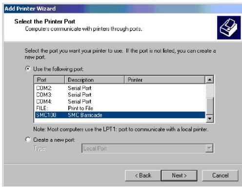 SMC 7004ABR - Step 2: Configuring SMC Barricade Print Server Monitor - 5