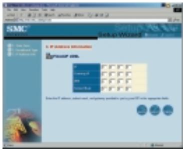SMC 7004FW - Connexion xdsl via une adresse IP statique - 1
