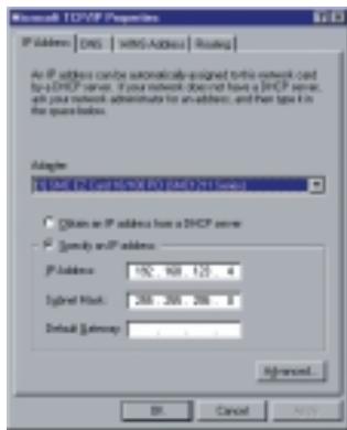 SMC 7004FW - Étape 1. configuration des paramètres tcp/ip - 4