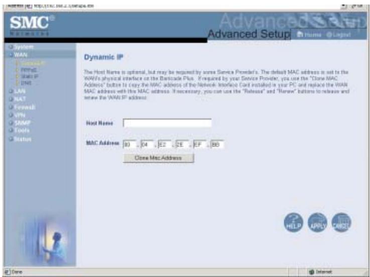 SMC 7004WFW - Configuration WAN - 2
