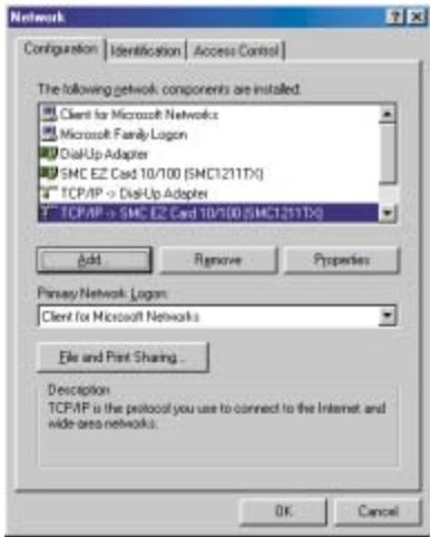 SMC 7004WFW - Étape 1. Configuration des paramètres TCP/IP - 3