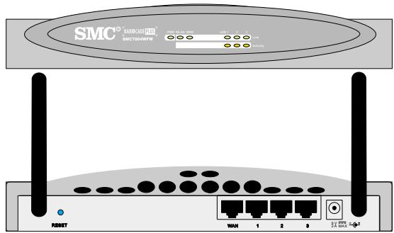 SMC 7004WFW - Description du matériel - 1