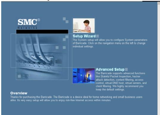 SMC 7804WBRB - Navigating the Management Interface - 1