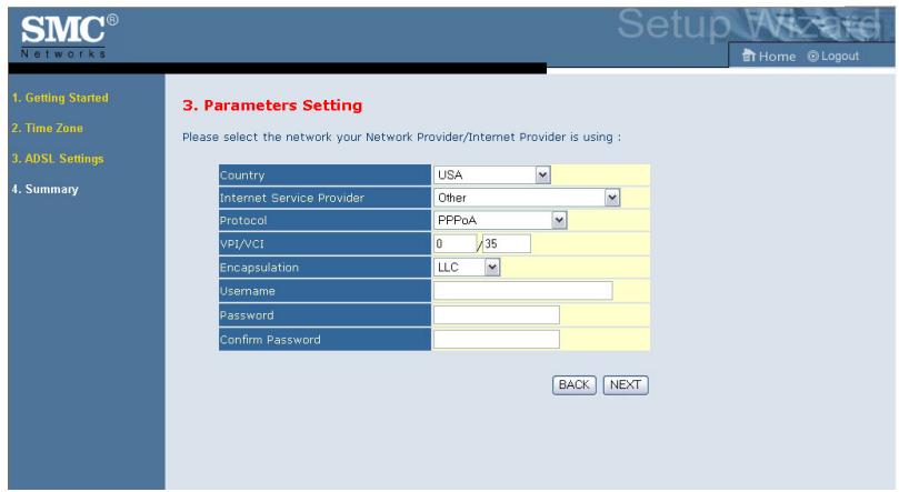 SMC 7904BRA - ISP use PPPoA - 1