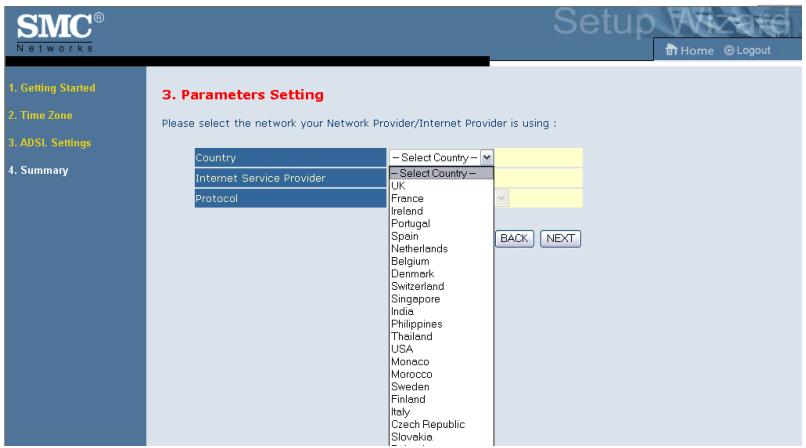 SMC 7904BRA - Parameters Setting - 1
