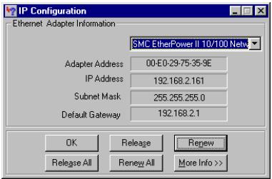 SMC 7904BRA - Obtain IP Settings from Your Barricade ADSL Router - 3