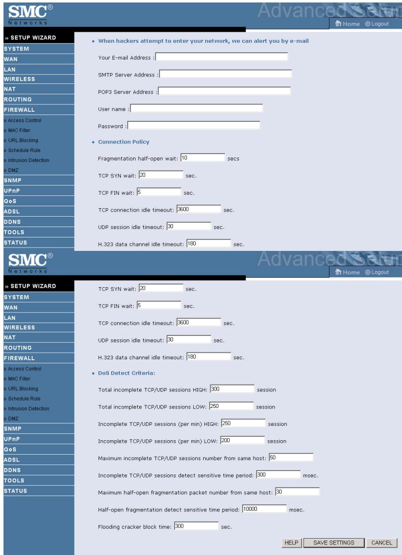 SMC 7904WBRA2 - Intrusion Detection Feature - 2