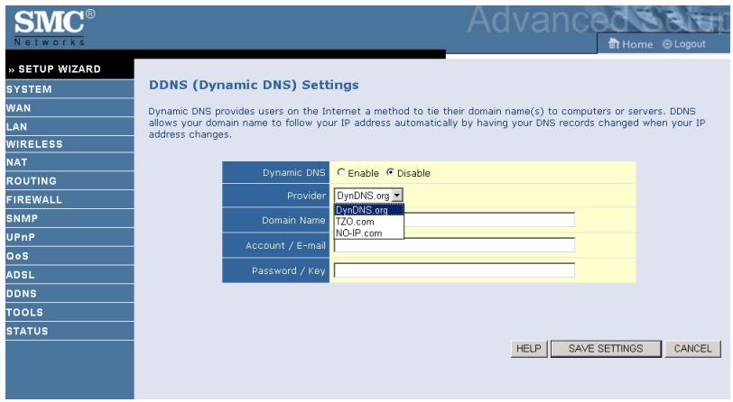 SMC 7904WBRA2 - DDNS - 1