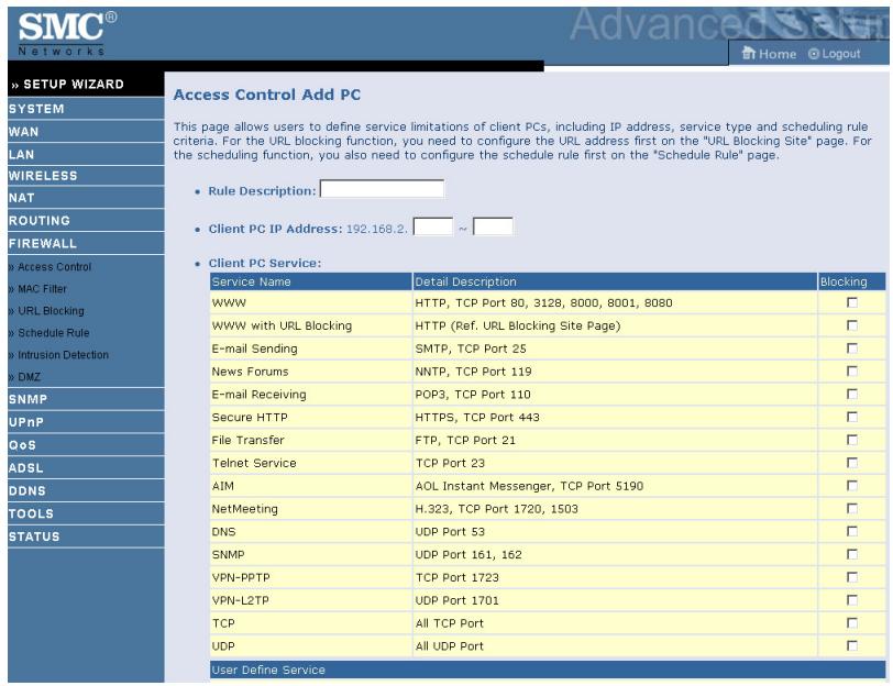 SMC 7904WBRA2 - Access Control - 2