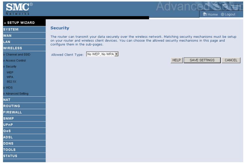 SMC 7904WBRA2 - Security - 1