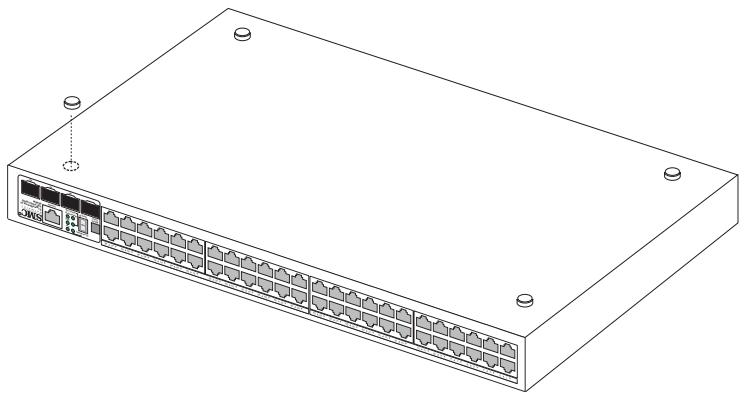 SMC 8848M - Desktop or Shelf Mounting - 1