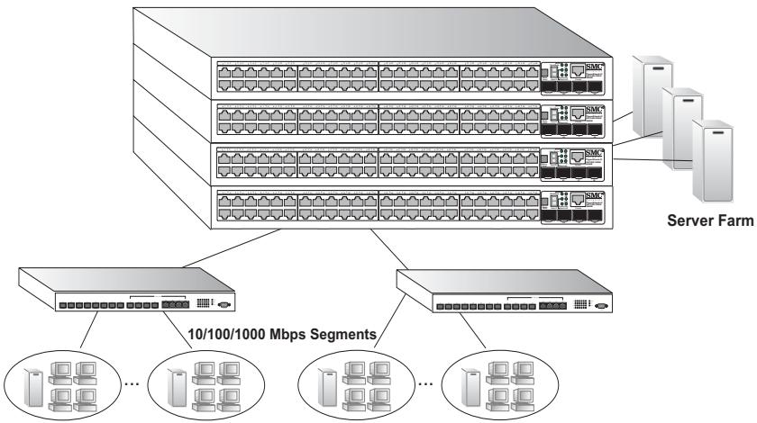SMC 8848M - Network Aggregation Plan - 1