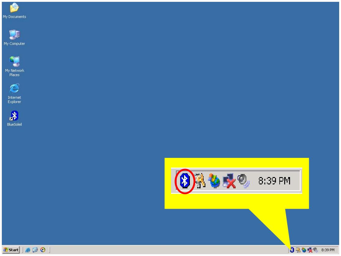 SMC BT-EDR - Start BlueSoleil™ - 1