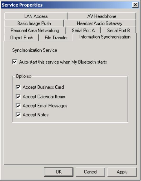 SMC BT-EDR - My Synchronization Service - 1