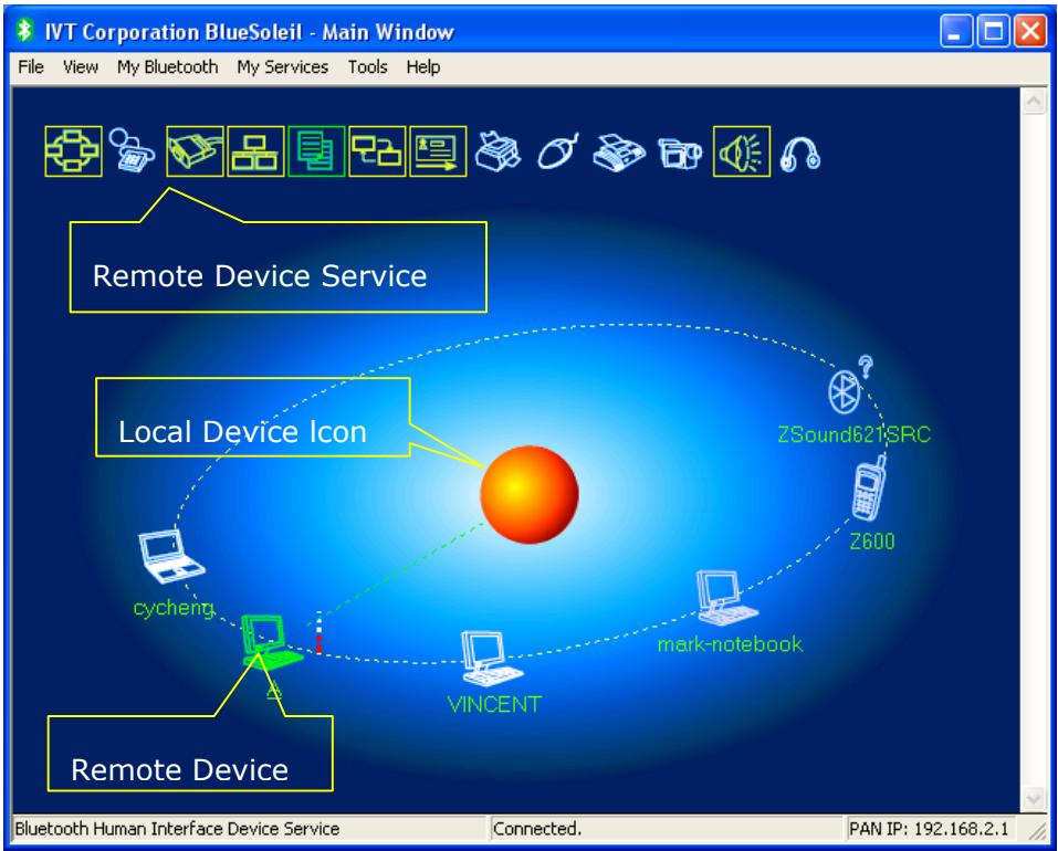 SMC BT-EDR - BlueSoleil™ Main Window - 1