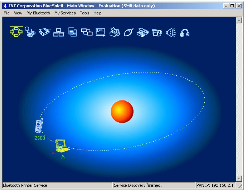 SMC BT-EDR - Step 7: Find the PAN service on Computer A. - 2