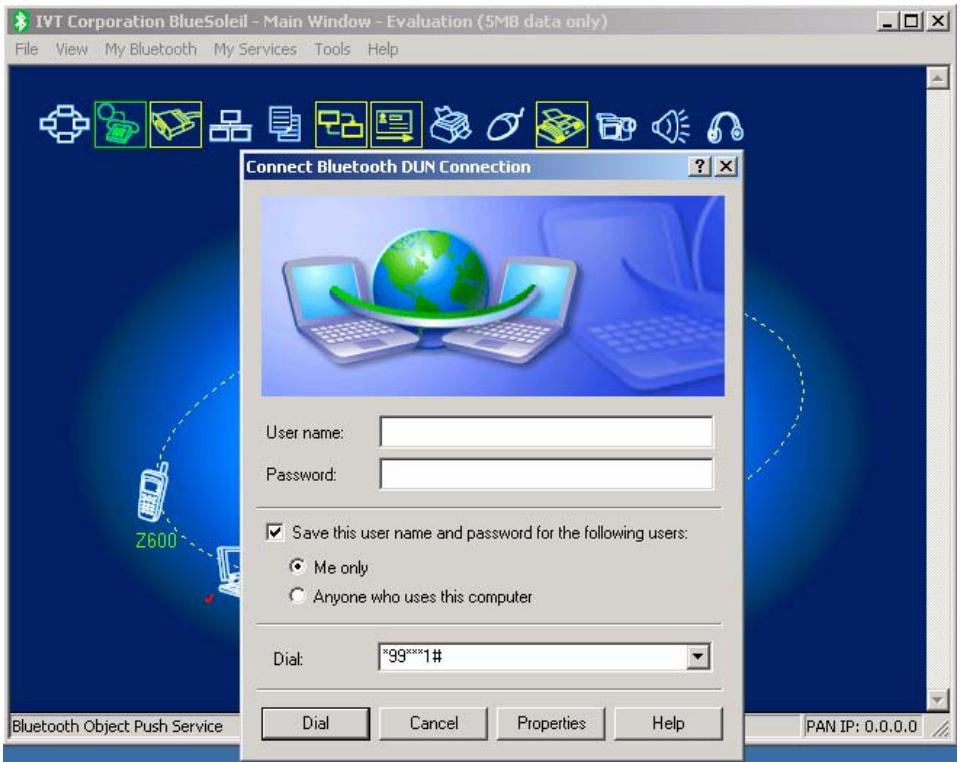 SMC BT-EDR - Connect to a Dial-up Gateway from a Computer - 3