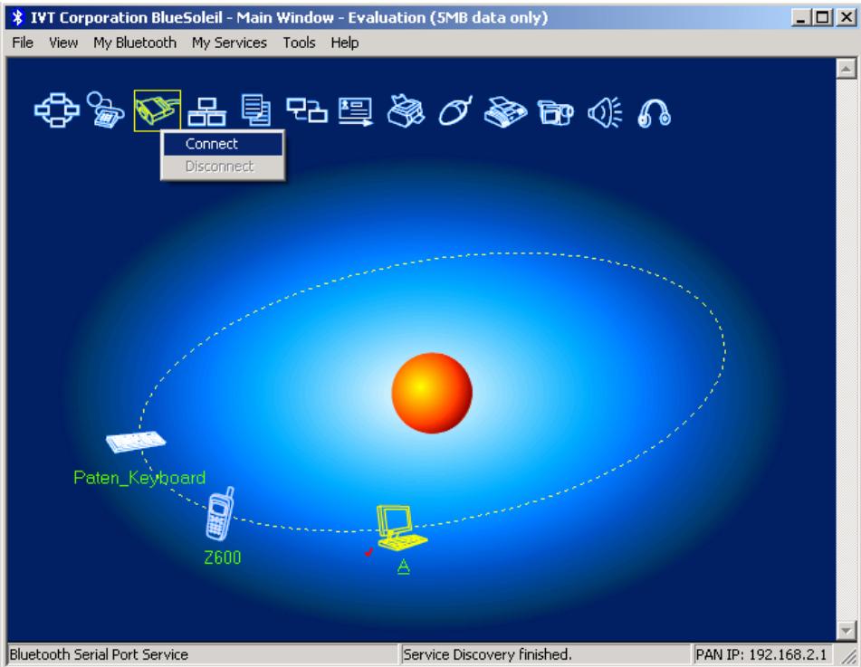 SMC BT-EDR - Step 6: Connect Computer B to Computer A. - 2