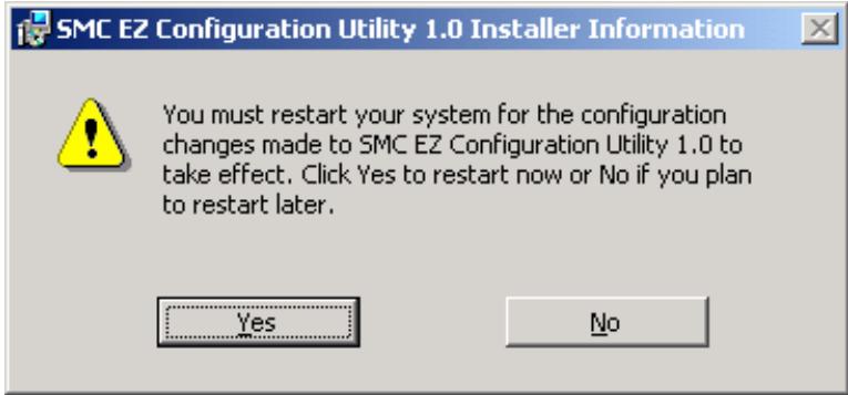 SMC HP1D-USB - CHAPTER 4 | Installing EZ Configuration Utility - 6