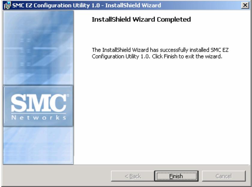 SMC HP1D-USB - CHAPTER 4 | Installing EZ Configuration Utility - 5