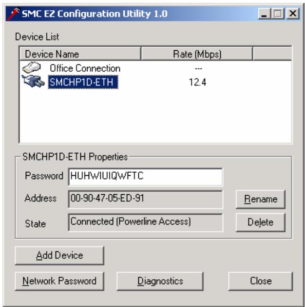 SMC HP1D-USB - Device List - 2