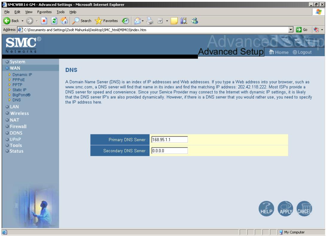 SMC WBR14-GM - DNS - 1