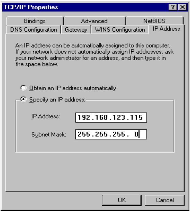 SMC WBR14-GM - Configure IP manually - 1