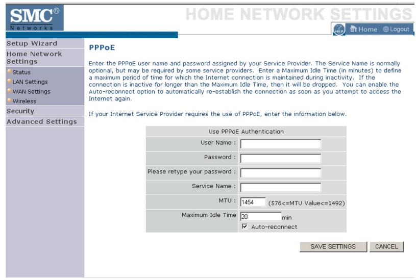 SMC WBR14T-G - PPPoE - 1
