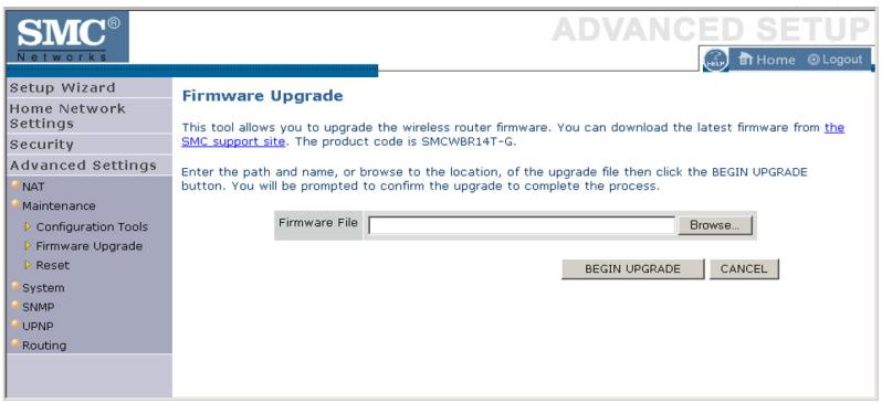 SMC WBR14T-G - Firmware Upgrade - 1