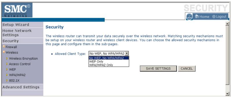 SMC WBR14T-G - Wireless Encryption - 1