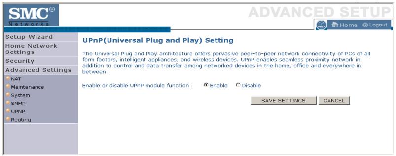 SMC WBR14T-G - UPnP - 1