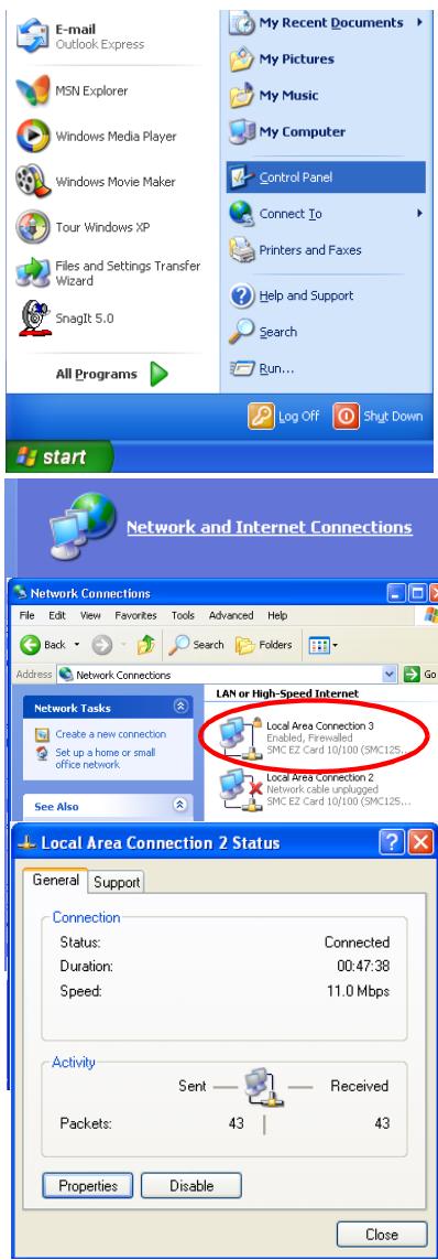 SMC WBR14T-G - DHCP IP Configuration - 1